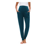 Pantalones De Maternidad Para Mujer, Elásticos, Cómodos, A L