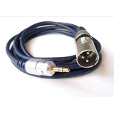 Trs 3.5mm A Xlr Macho. Extención Cable Convertidor, 