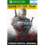 The Witcher 3: Wild Hunt Goty Edition [xbox One/series Cod