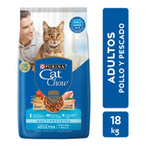 Cat Chow Gato Adulto Pescado Y Pollo X 15+3 = 18 Kangoo Pet