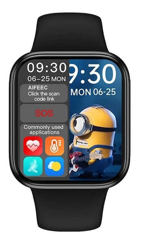 Smartwatch Hw16 Tela Infinita Recebe E Faz Ligações
