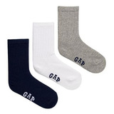 Calcetines Niño Gap 3 Pack Logo Multicolor