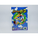 Apenas O Manual - Snowboard Kids 2 - Nintendo 64 - Usa