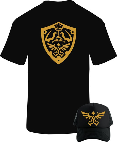 Zelda Gamers Camiseta Obsequio Gorra Trucker Combo