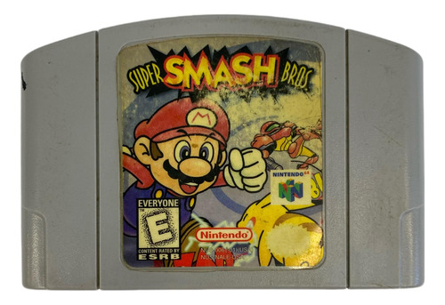 Super Smash Bros Nintendo 64 Cartucho N64 B Rtrmx Vj