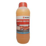 Shampoo Con Cera Para Autos Concentrado Wurth 1.2l Rinde 60l