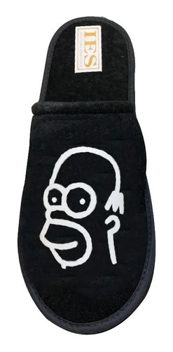 Pantuflas Chinelas Estampadas Los Simpsons Chicos Adultos