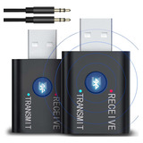 Mini Adaptador Bluetooth 5.1 Usb Dual Pc,2pcs