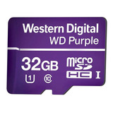 Cartão De Memória 32gb Sd Wd Purple Câmeras Ip Intelbras