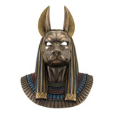Mascara Decorativa Dios Egipcio Anubis Original Veronese