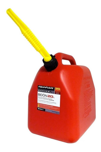 Bidon Para Combustible 20lts Pico Vertedor Aquafloat 