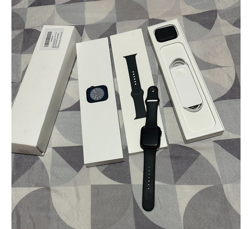 Apple Watch Series 8 Gps 41 Mm Pulseira Meia-noite 