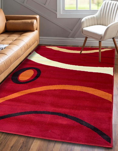 Alfombra Moderna Red Pres450 100x150 Cm Kreatex