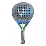 Raquete De Padel Fibra Carbono 3k Azul Camewin Blue