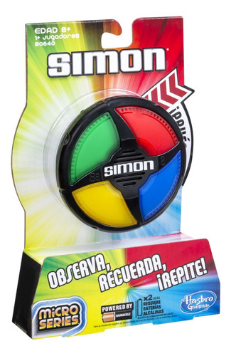 Simon Microseries - Juego De Mesa - Hasbro