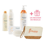 Kit Cuidado Corporal Aveno + Neceser De Regalo