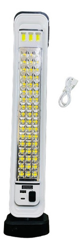 Lampara Solar Foco Luz Emergencia Recargable 51 Led