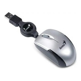 Mouse Genius Pequeño Micro Travel Colores Viajero Retractil