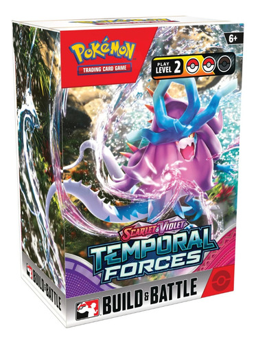 Pokemon Tcg Scarlet & Violet Temporal Forces Build & Battle 