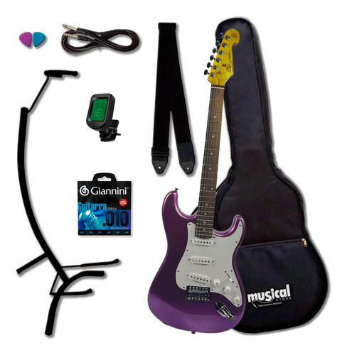 Guitarra Sx Ed1 Ed-1 Ed 1 Mpp Kit Bag Std Cpt Oferta!