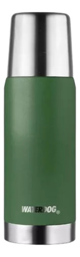 Termo Acero Inoxidable Waterdog Obus 550 Ml Verde Oscuro