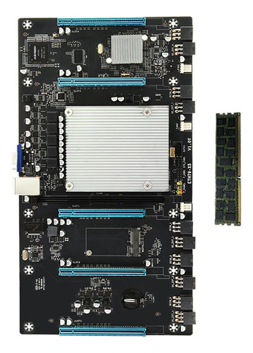 Placa Madre Minera Eth79-x5 Lga 2011 Con Ecc Ddr3 4g 1333mh