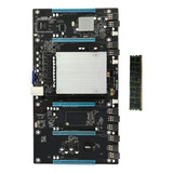 Placa Madre Minera Eth79-x5 Lga 2011 Con Ecc Ddr3 4g 1333mh