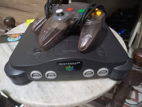 Nintendo 64 Standard Cor Charcoal Gray