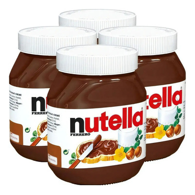 Kit 4 Nutella 650g Ferrero Creme De Avelã Pote Gigante | MercadoLivre