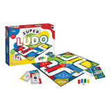 Jogo Clássico Super Ludo Com Cartas Pinos E Dado Nostalgia