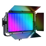 Gvm - Luz De Video Rgb De 110 W, Kit De Iluminación Para Fot