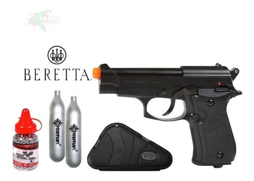 Marcadora Co2 Beretta 84fs Bbs Full Metal Bbs .177 Xtreme C