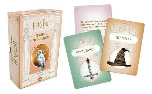 Harry Potter: Magical Meditations : 64 Inspirational Cards Based On The Wizarding World (harry Po..., De Jody Revenson. Editorial Insight Editions, Tapa Blanda En Inglés