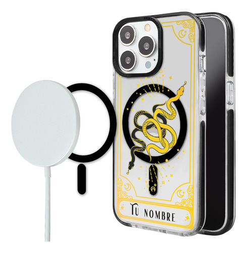 Funda Para iPhone Magsafe Cartas Tarot Serpiente Nombres