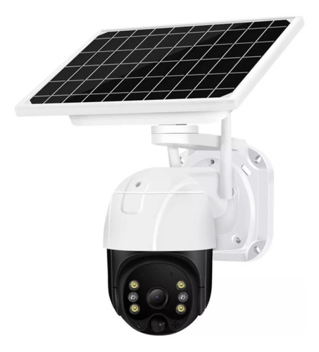 Câmera De Monitoramento Externa Com Placa Solar Ip Smart Pt