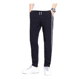 Pantalones Casuales Cómodos Para Hombre Caballero