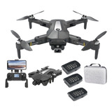 Dron A Control Remoto K80 5g Wifi 8k C/doble Cámara Hd 3 Bat