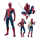 Shf Spider Man Homecoming Spiderman Figura De Muñeca Jonit