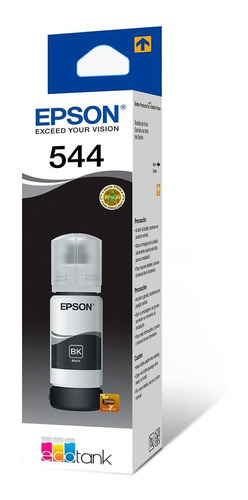 Tinta Epson 544 Negro Original  L3110 L1110 L3150 L5190 