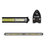 Barra Led 306w Ultra Slim 80cm Blanco Ambar Spot Flood A-vip