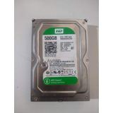 Hd Western Digital 500gb Wd Green 3.5  Sata 3 5400rpm Pull - Wd5000aacs