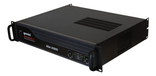 Amplificador Gemini Sound Xga-2000, Profesional , 2000w