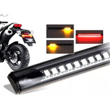 Tira Led Stop Moto Giros Posición Giros Flexible 48 Led