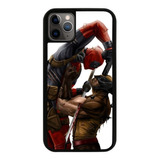 Funda Uso Rudo Tpu Para iPhone Deadpool Logan Wolverine 07