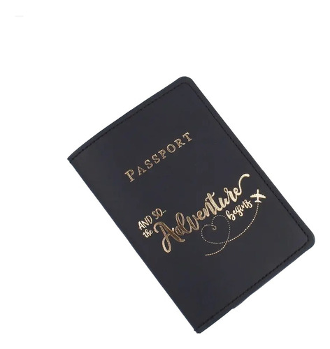 F Estuche Porta Pasaporte Cuero Funda Forro Protector Viajes