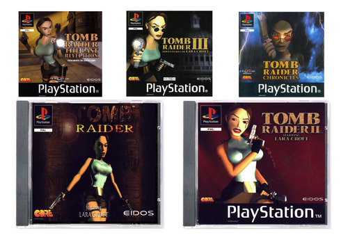 Juego Para Playstation 1 - Tomb Raider A Eleccion Psx