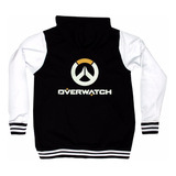 Moletom Overwatch Bordado - Casaco Blusa College Unissex