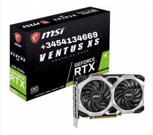 Placa De Video Nvidia Msi  Ventus 2060 Super Geforce