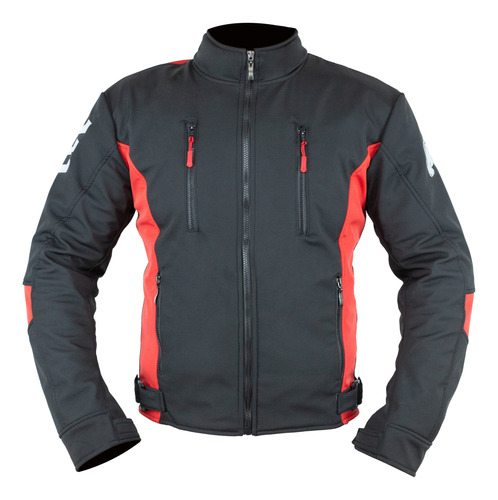 Chaqueta Motociclista Hombre Reflejantes Protecciones 