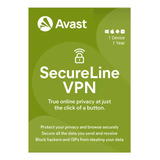 Vpn Avast Secureline Vpn  2024 - 1 Dispositivo - 1 Año